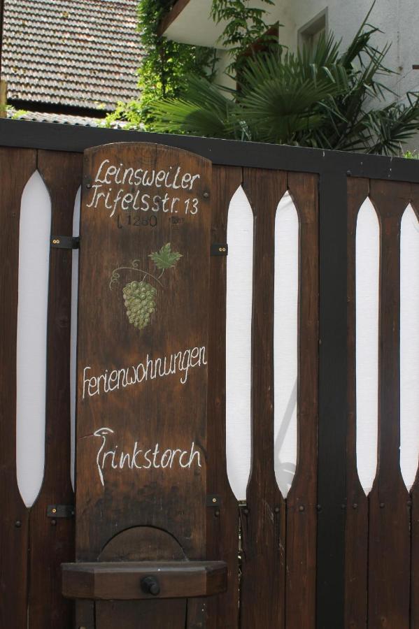 Apartament Feriengut Zum Trinkstorch Leinsweiler Zewnętrze zdjęcie